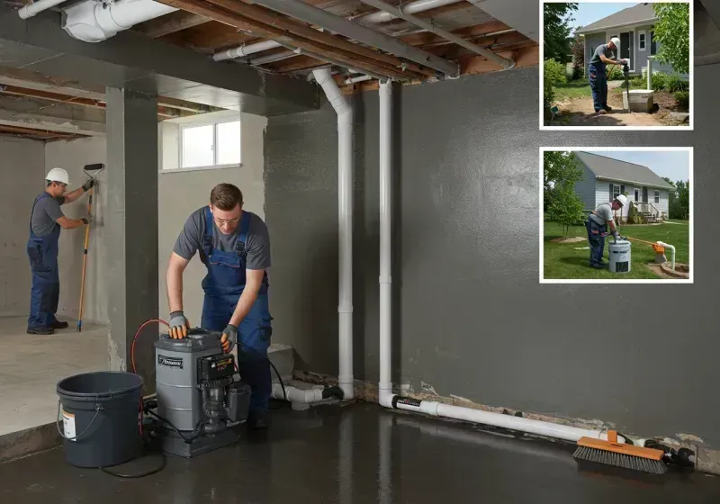 Basement Waterproofing and Flood Prevention process in Webb, AL